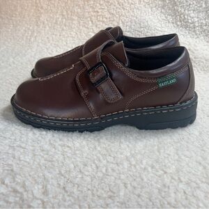 NWOT Eastland Women's 3166 Brown Syracuse Leather Shoes Sz 9.5